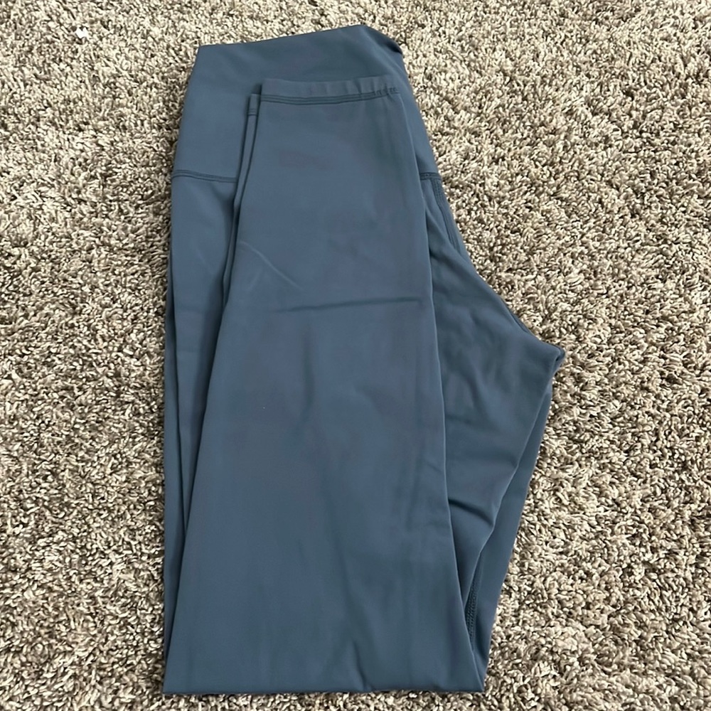 Buttery soft leggings. Colorful koala, blue